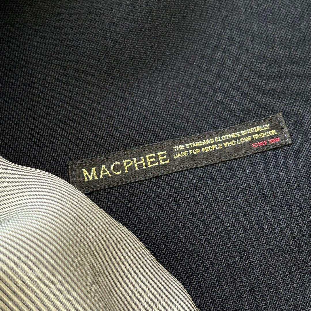 MACPHEE TOMORROWLAND　紺ブレザー　金ボタン　ダブルブレスト
