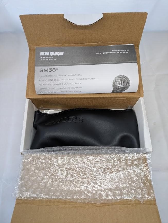 配信機器・PA機器・レコーディング機器 SHURE SM58-LCE