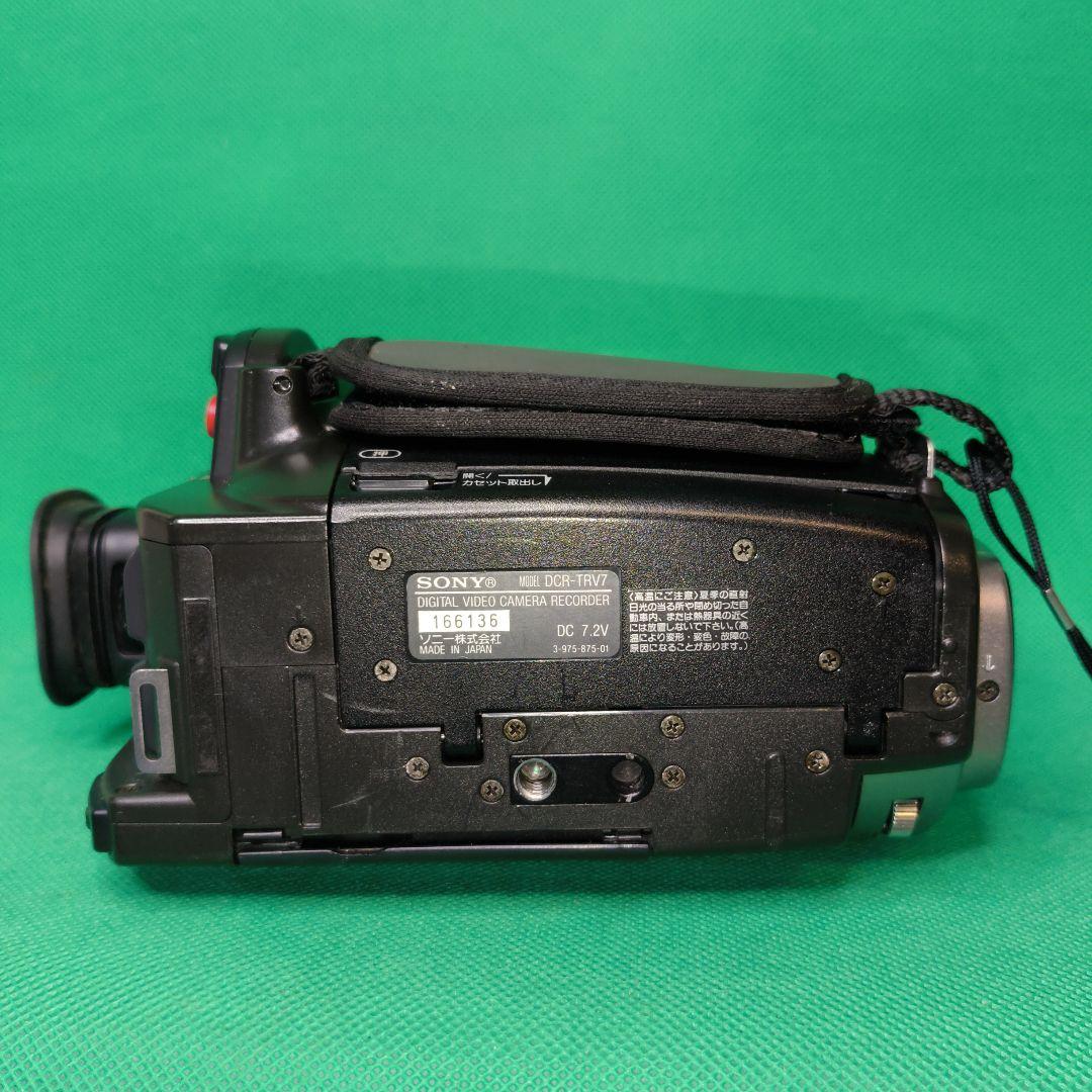 【動作確認済】SONY ソニー DCR-TRV7 大画面 Mini DV