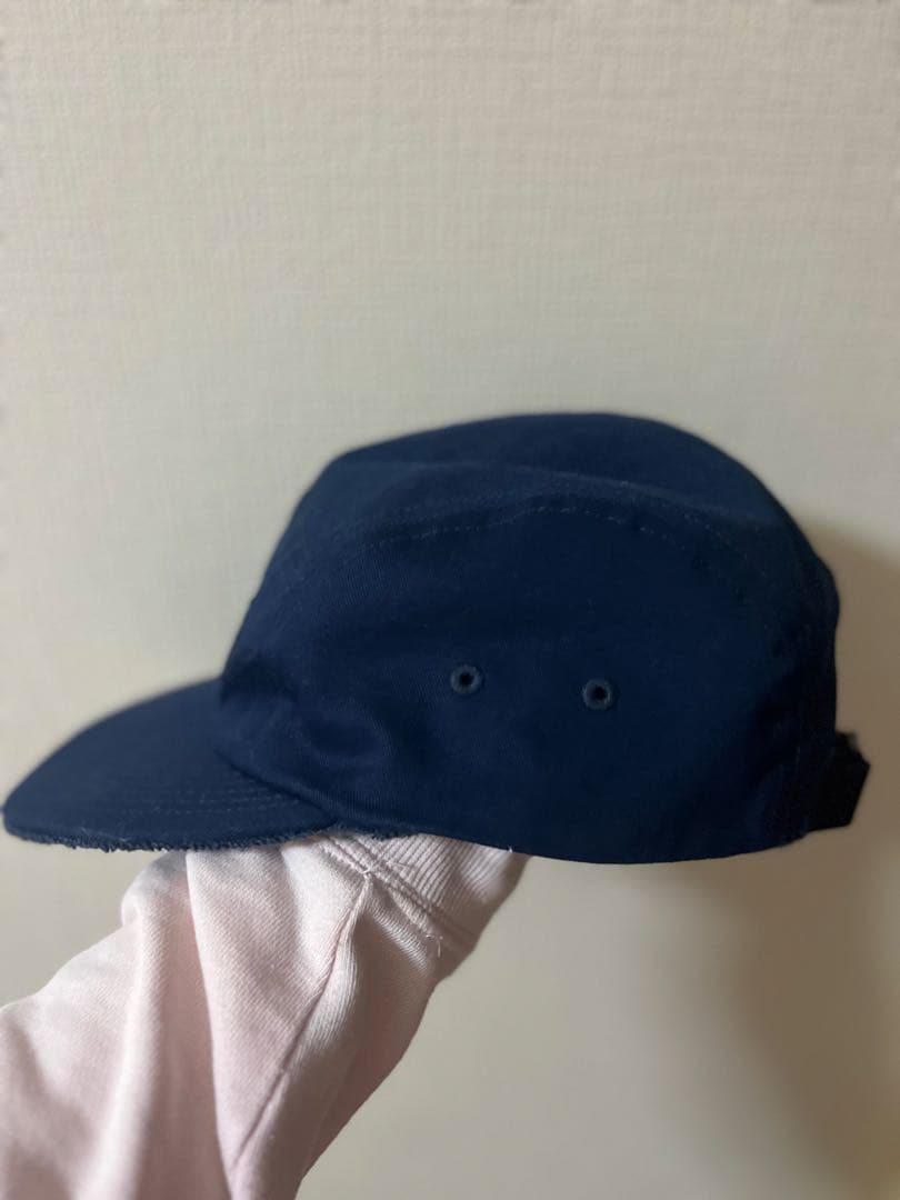Supreme リバーシブルキャップ　ネイビー