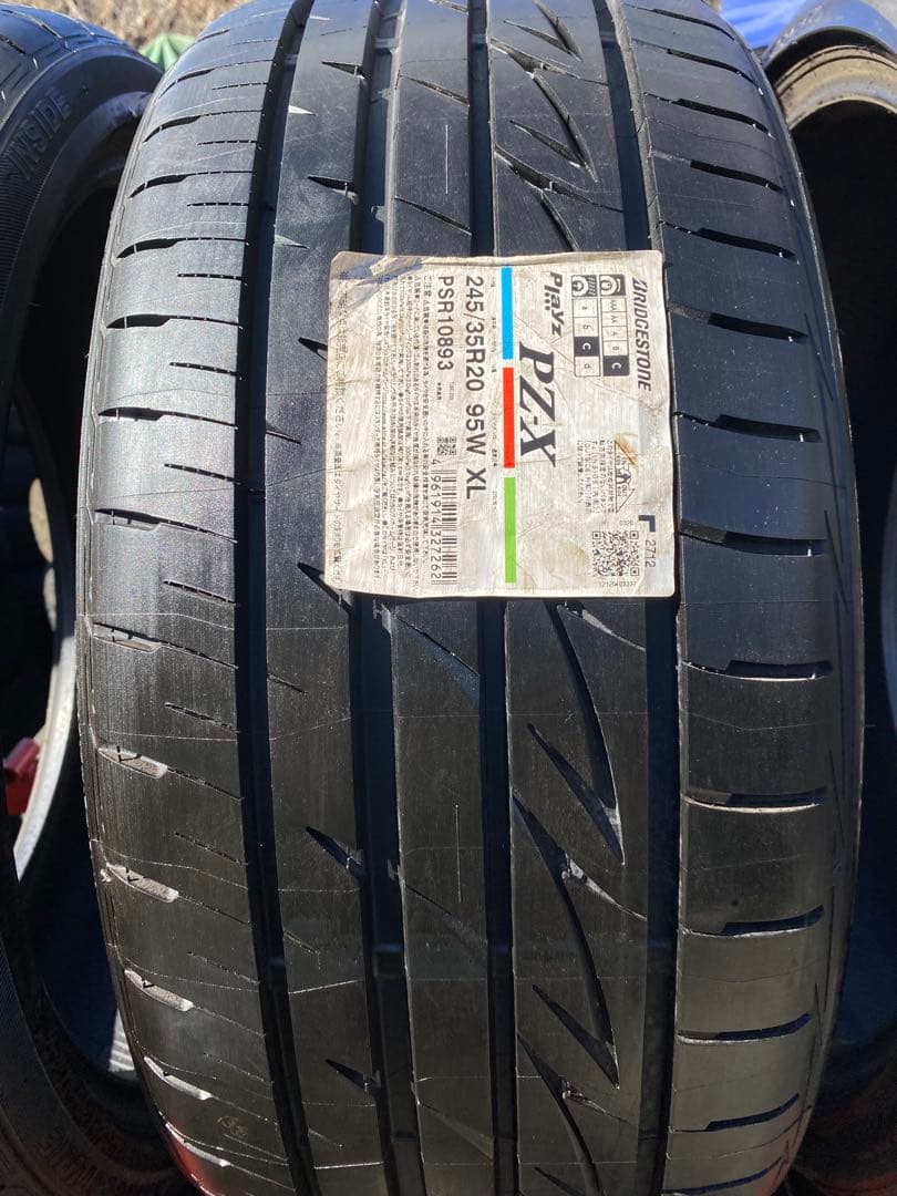 BRIDGESTONE PLAYZ 245/35R20 4本セット送料込み