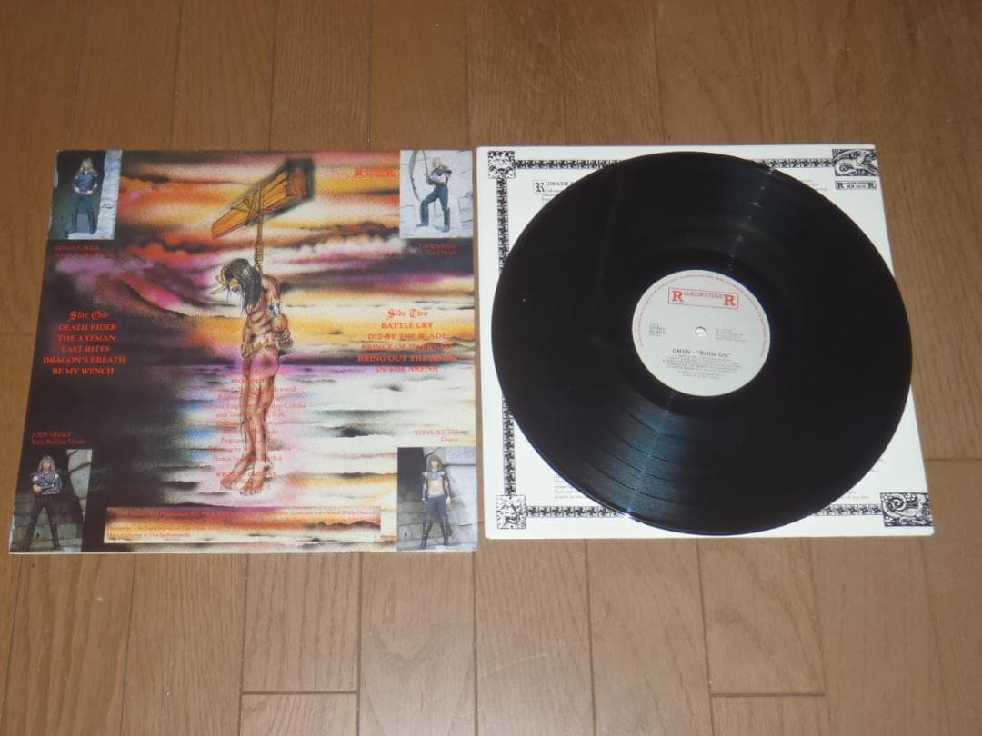 OMEN　Battle Cry　輸入盤レコード