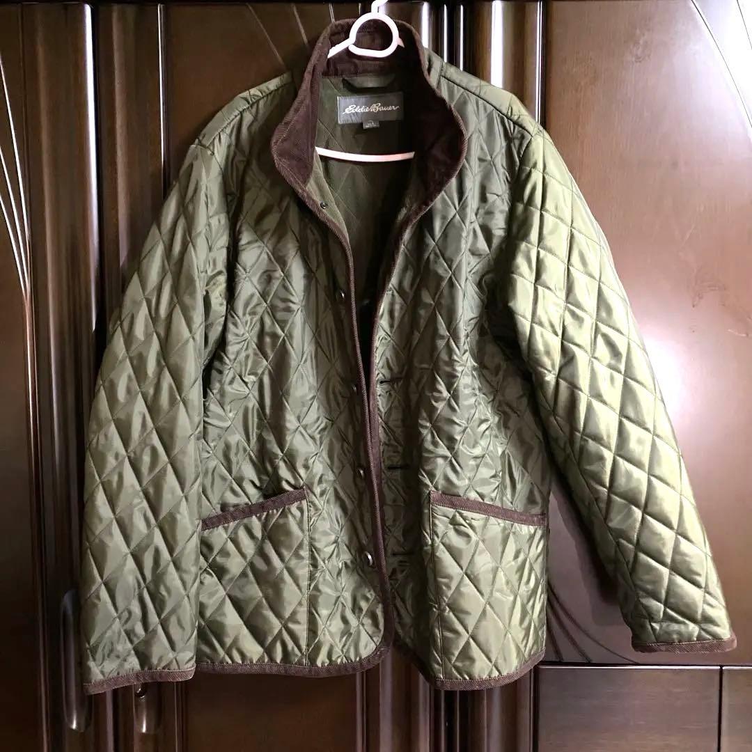 Eddie Bauer モッズコート Lサイズ オリーブグリーン