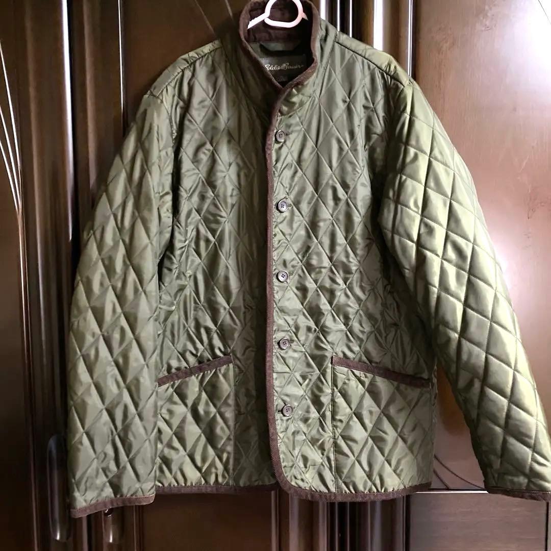 Eddie Bauer モッズコート Lサイズ オリーブグリーン
