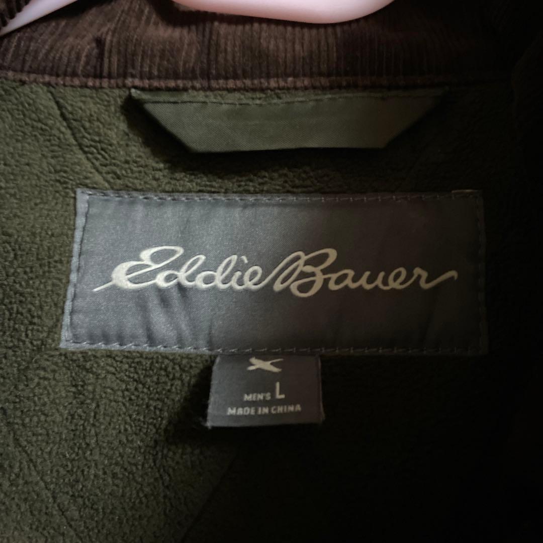 Eddie Bauer モッズコート Lサイズ オリーブグリーン