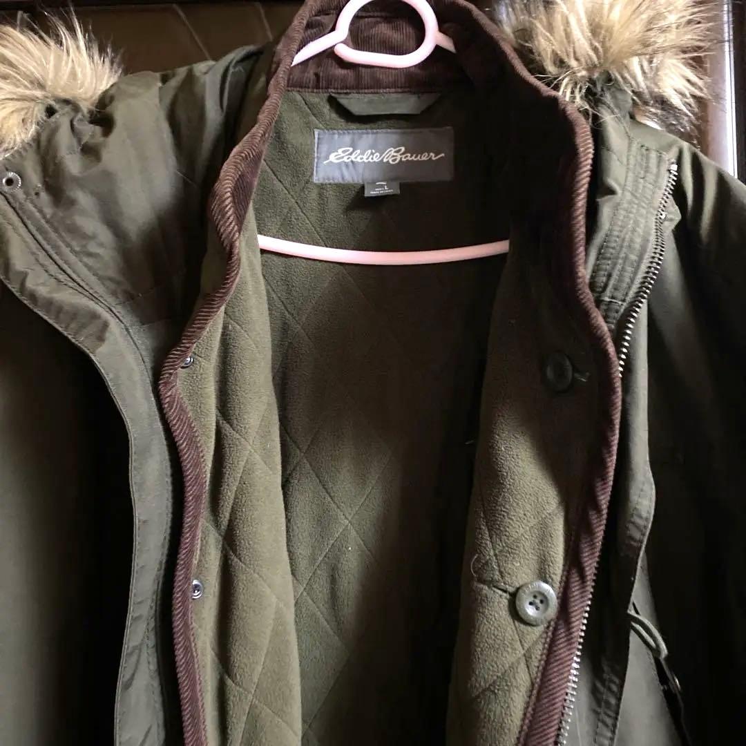 Eddie Bauer モッズコート Lサイズ オリーブグリーン