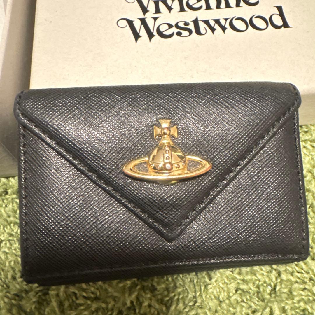 あ*や様 Vivienne Westwood 3つ折り財布 カード 箱付き