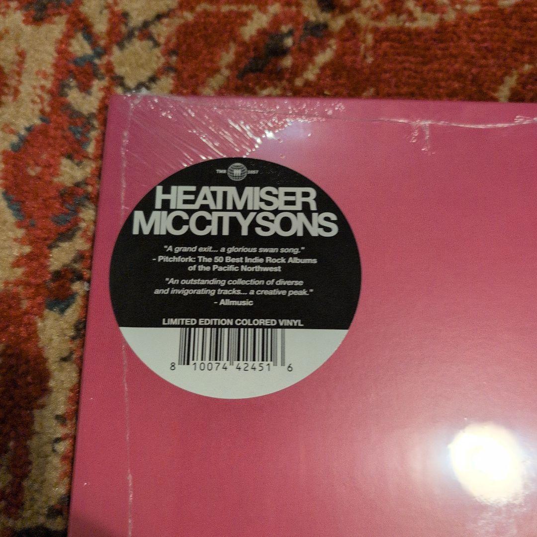 未開封新品　HEATMISER　MIC CITY SONS レコード