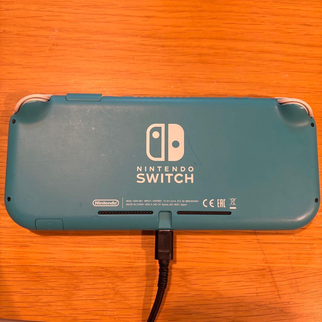 Nintendo Switch Lite ターコイズ 本体　ジャンク