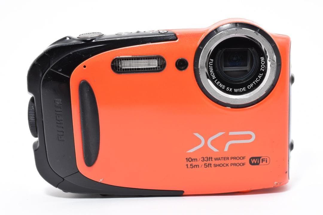 オレンジ 防水 FUJIFILM FINEPIX XP70