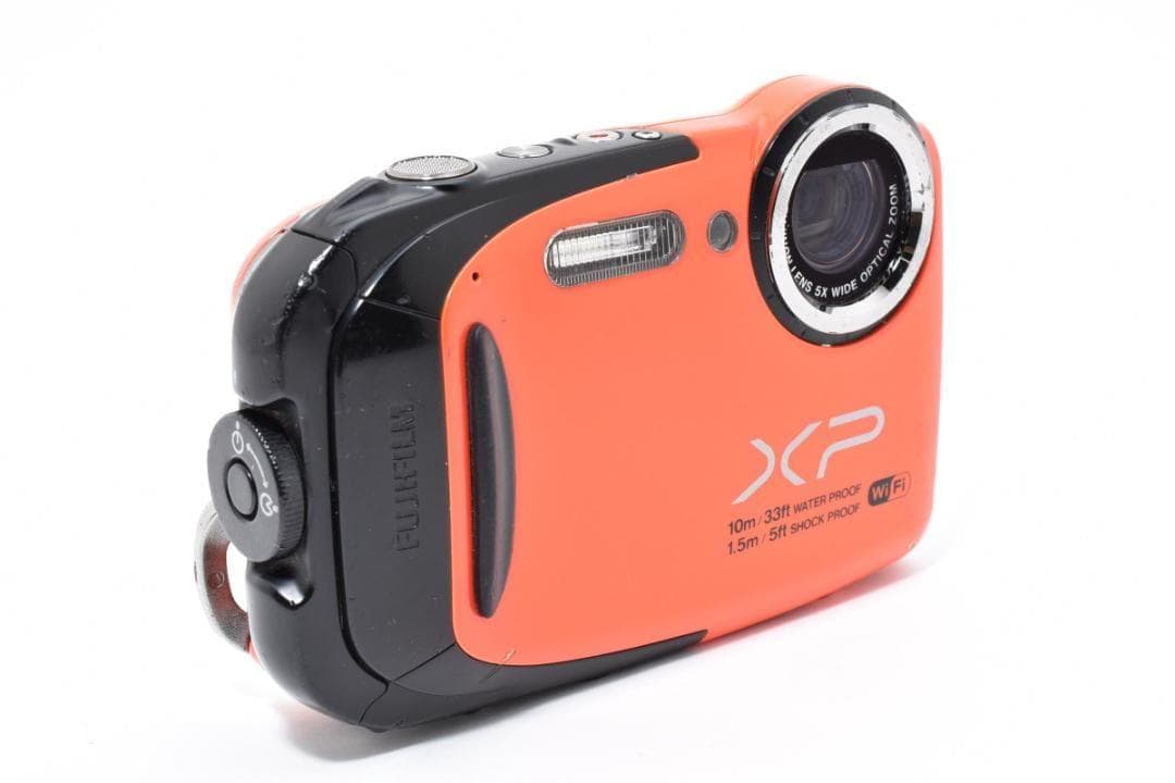 オレンジ 防水 FUJIFILM FINEPIX XP70