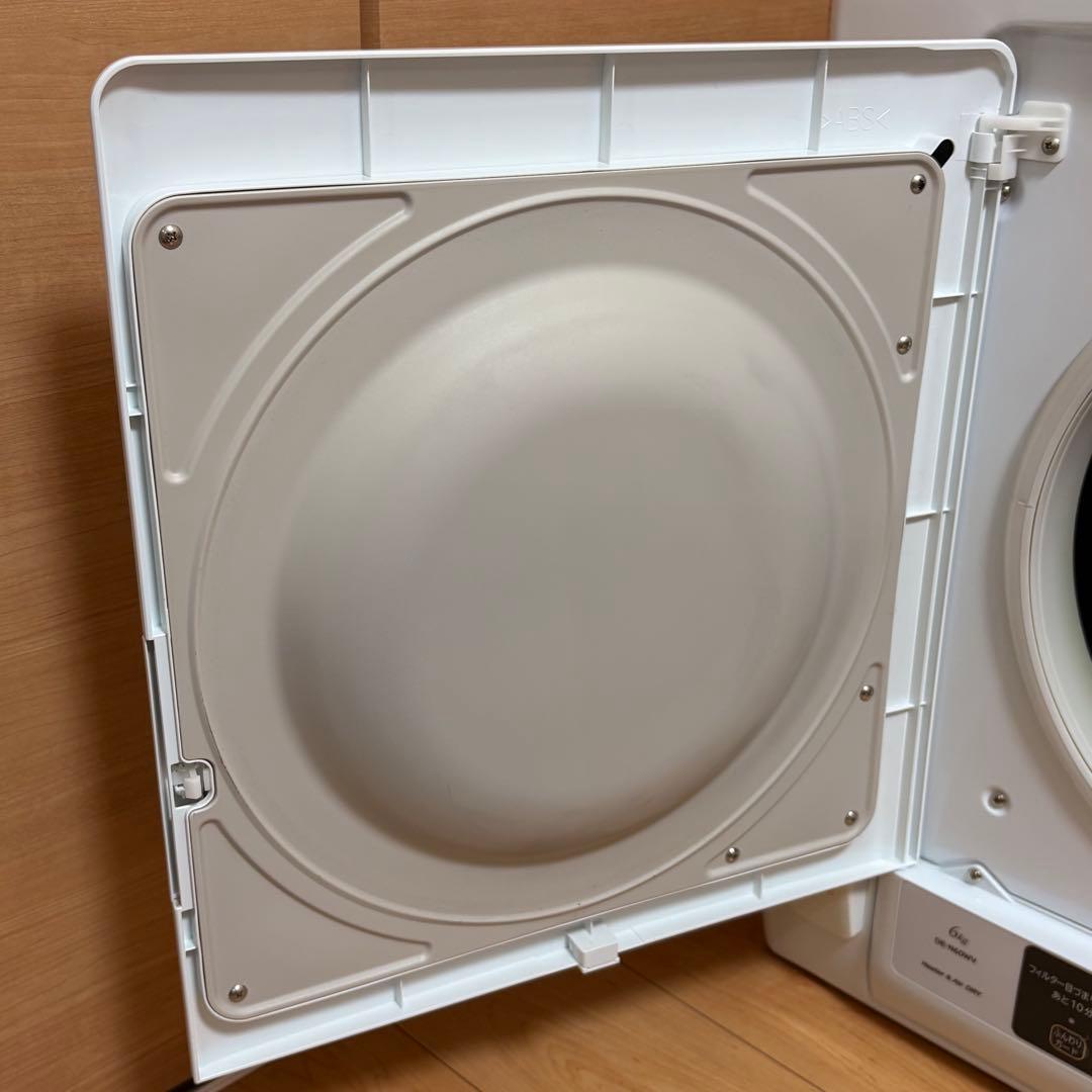 HITACHI 日立 衣類乾燥機 6kg DE-N60WV 2018年製