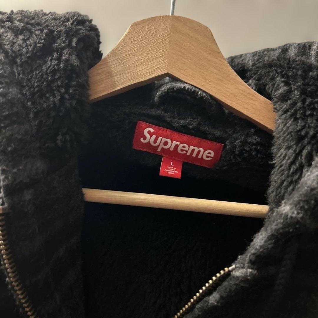 Supreme ジップウールジャケット L