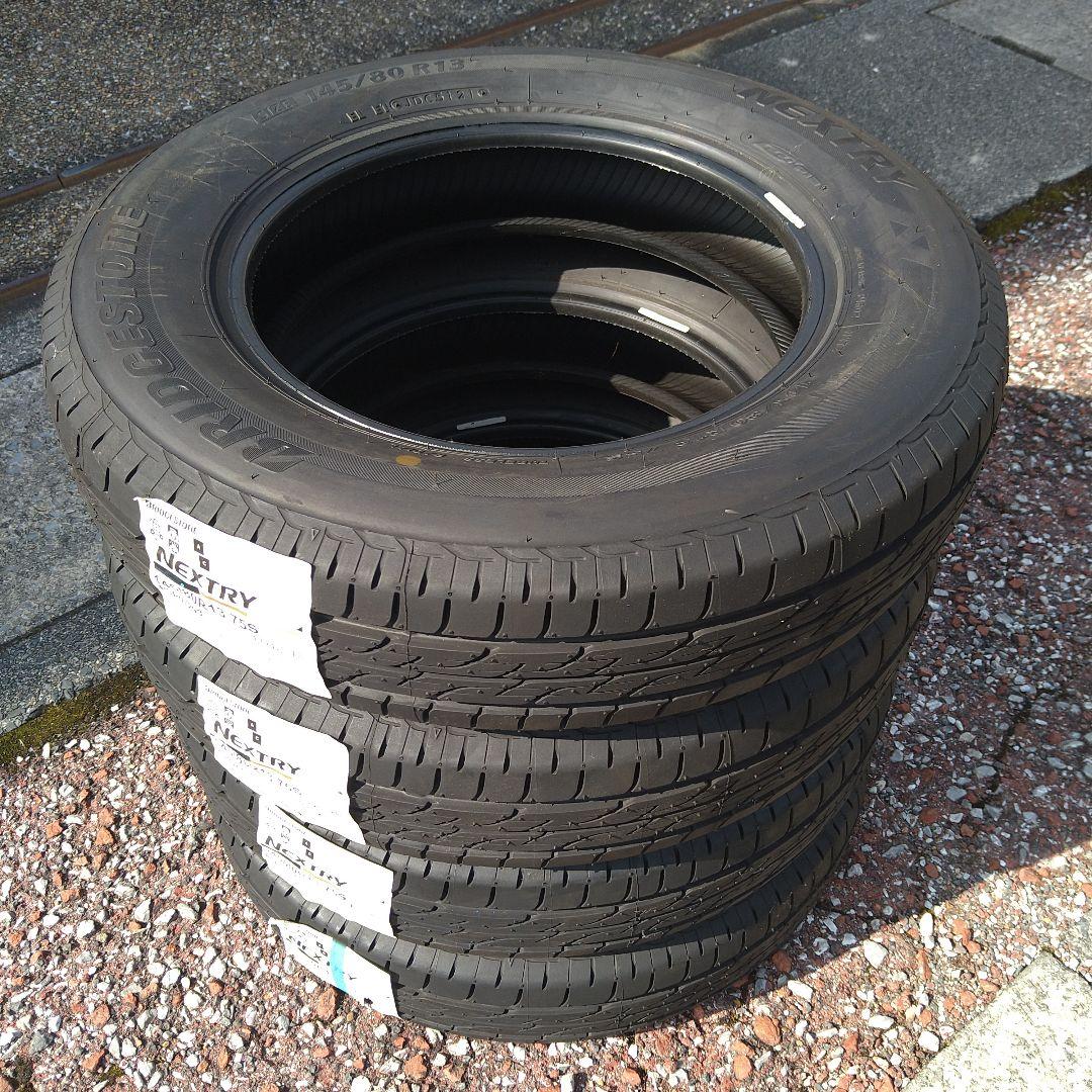 ⭕新品未使用❗ブリヂストン サマータイヤ❗ 145/80R13 4本送料込❗