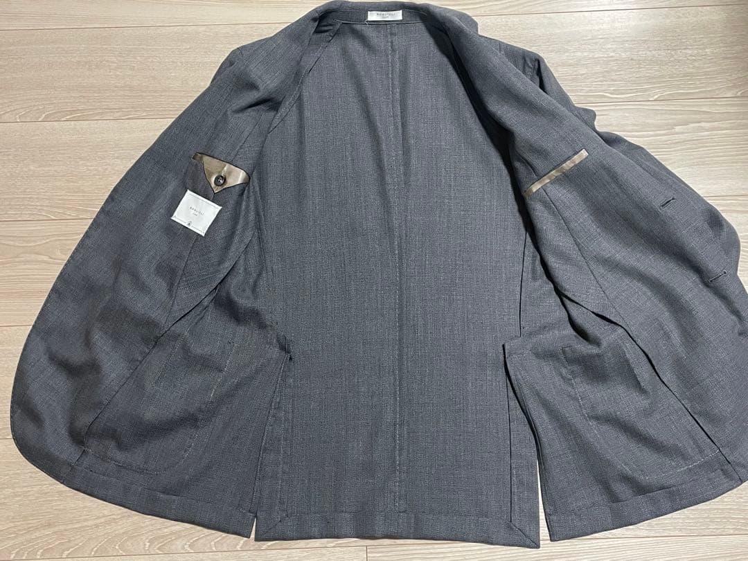 ポ*ン様 ボリオリ BOGLIOLI 薄手 テーラードジャケット 46 美品