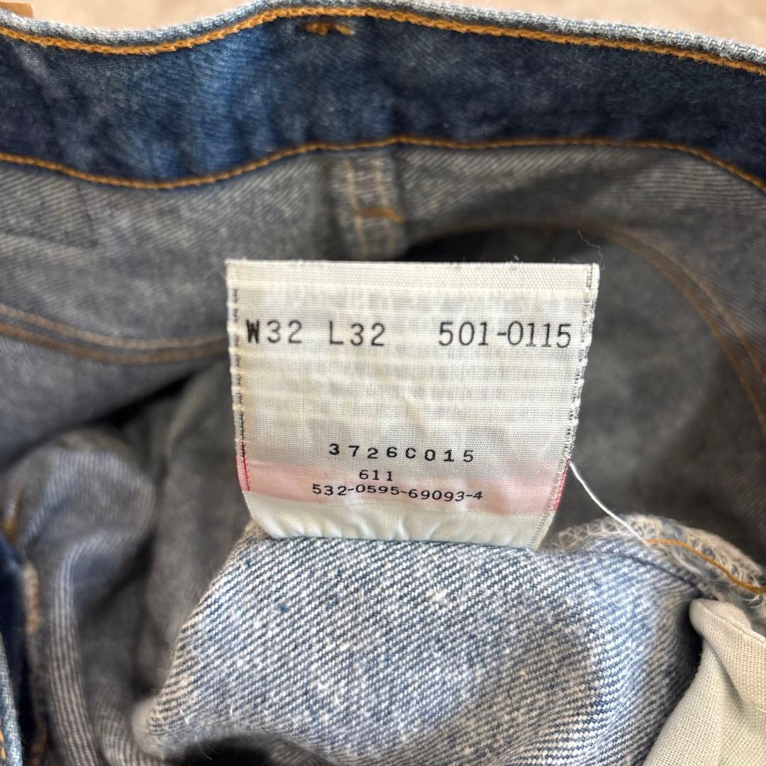 90s リーバイス W32 L30 501-0115 デニムパンツ アメリカ製