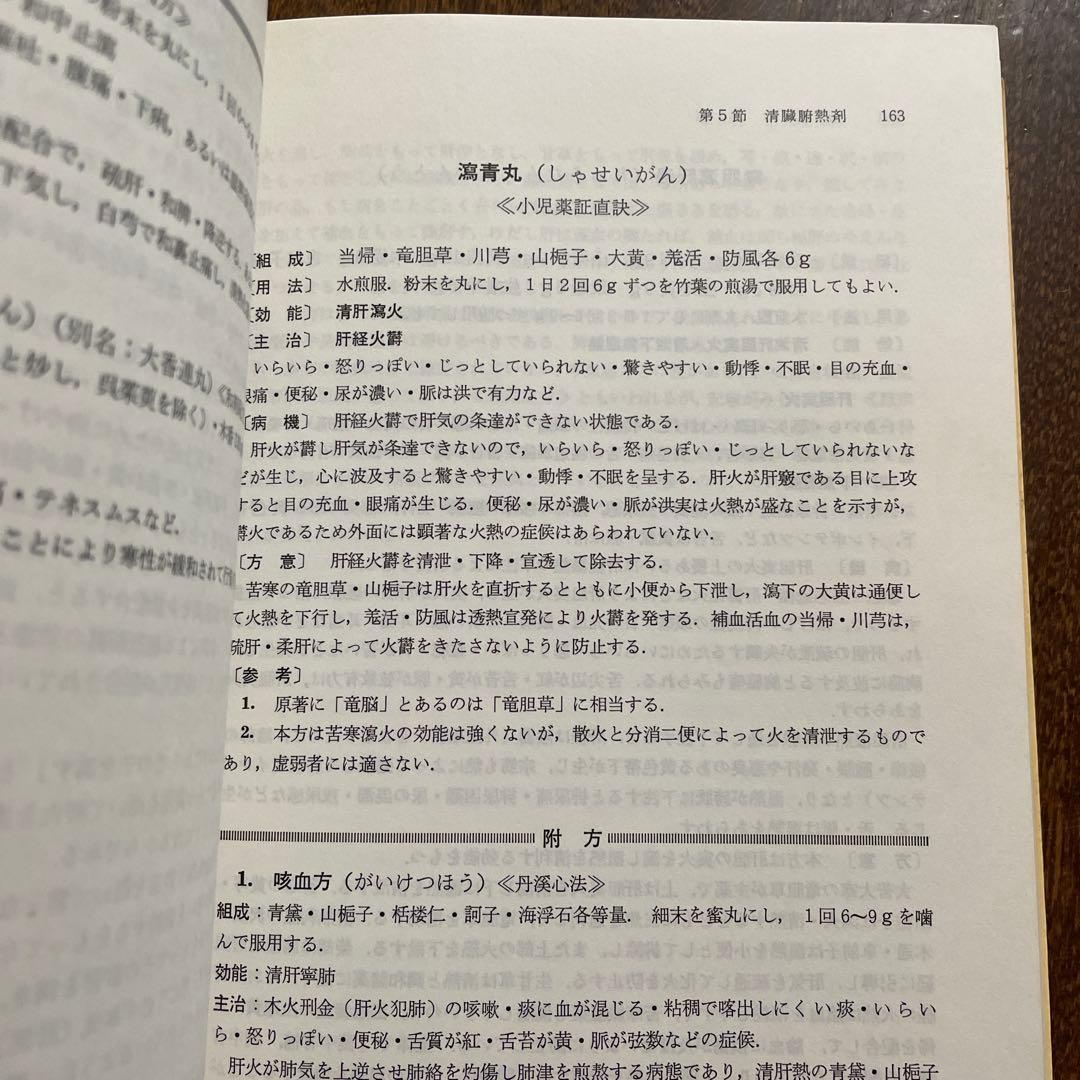 中医臨床のための方剤学　神戸中医学研究会