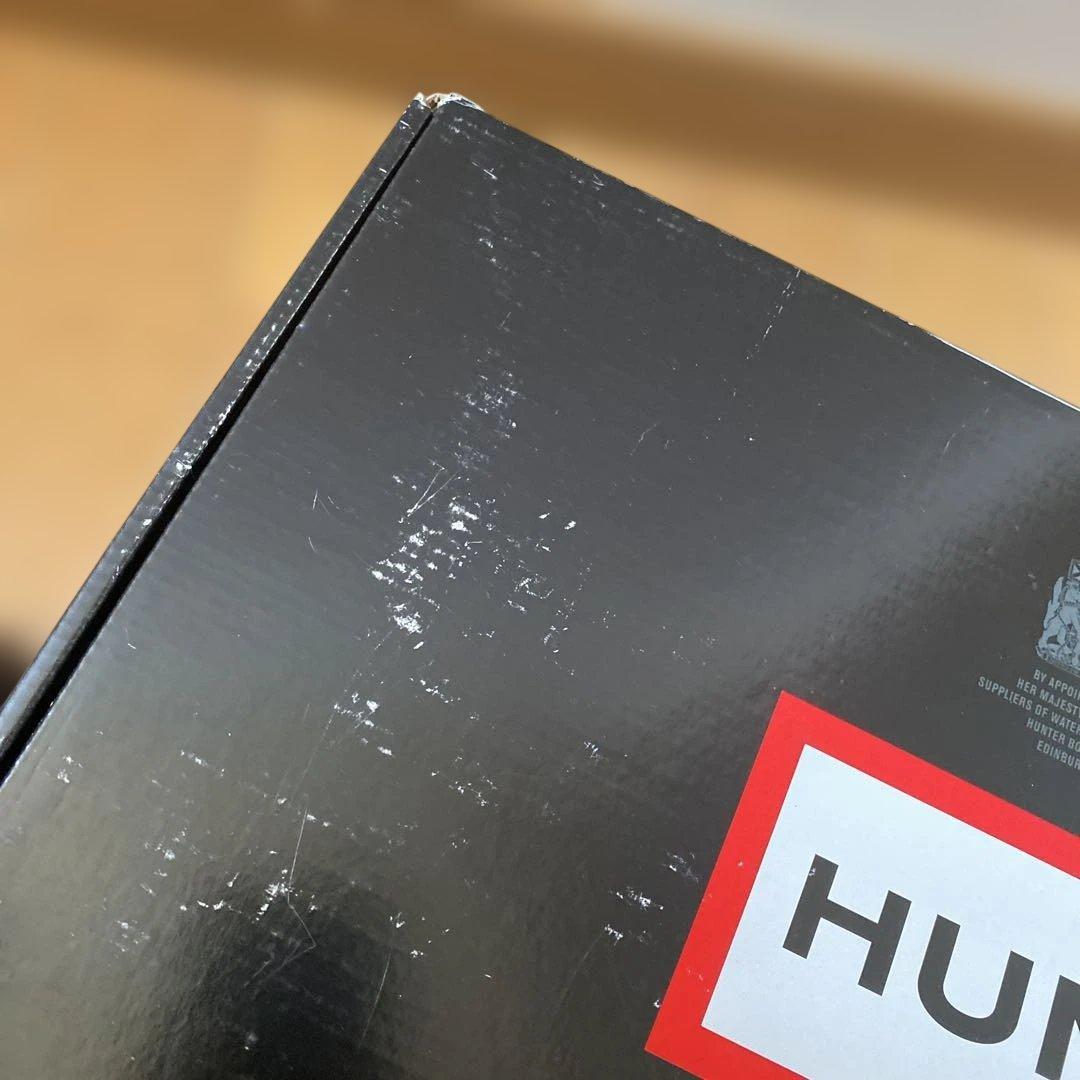 ☆み☆ HUNTER ハンター　レインブーツ バックル　UK4 未使用