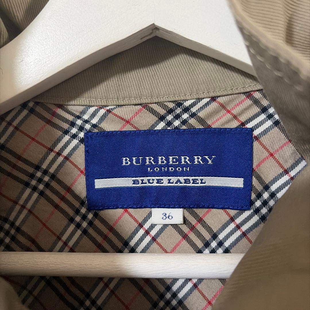 新品‼️BURBERRYBLUE LABEL トレンチコート