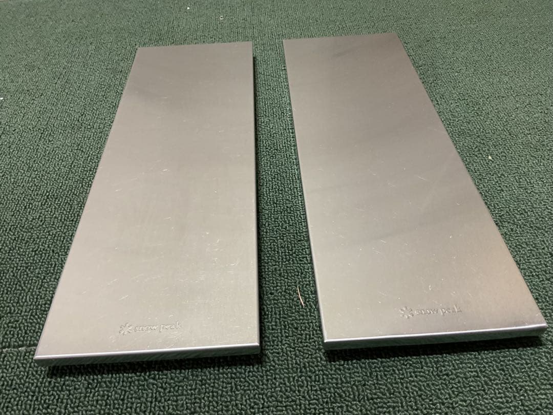 【 廃盤品・浮文字・穴なし 】リッドトレーハーフユニット スノーピーク