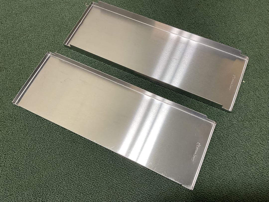 【 廃盤品・浮文字・穴なし 】リッドトレーハーフユニット スノーピーク