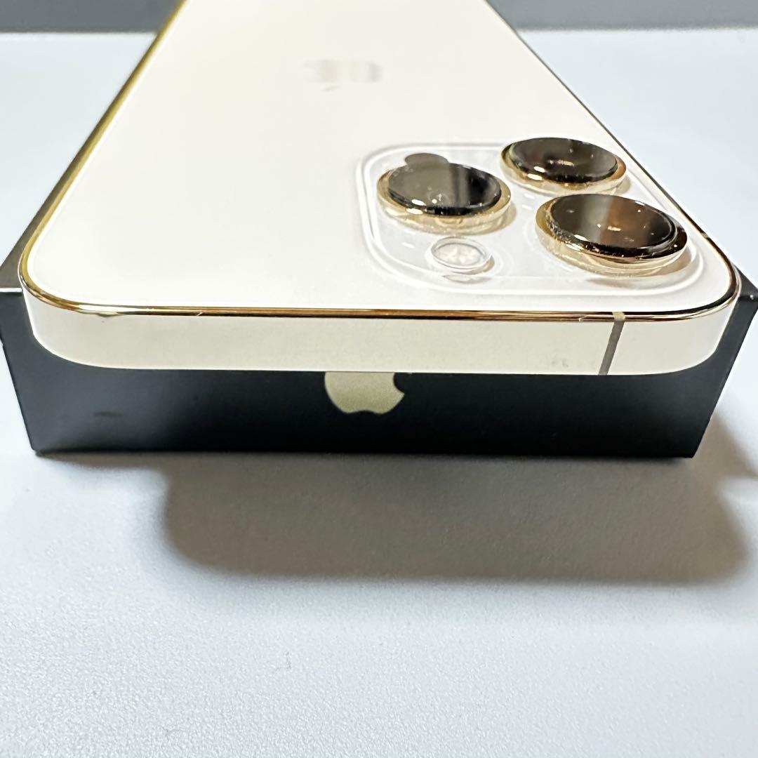 【極美品】iPhone 13 Pro Max 128GB ゴールド SIMフリー