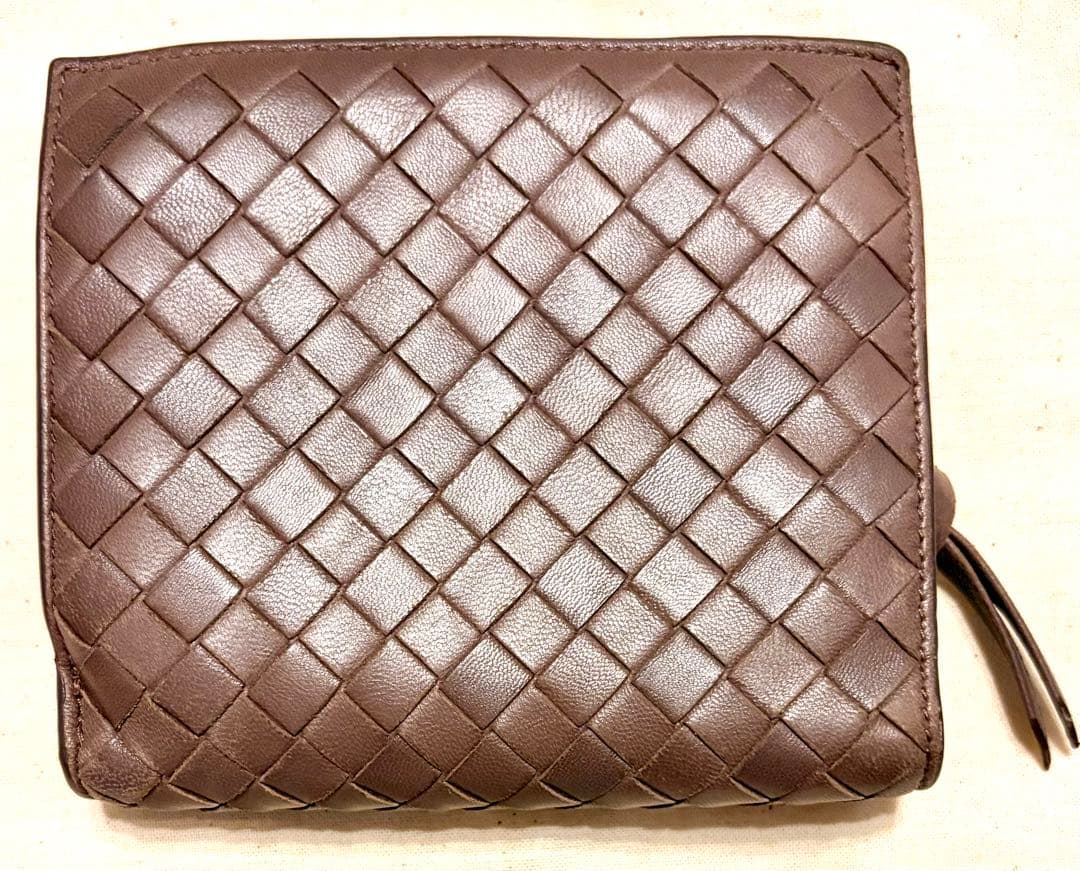 AYANA⭐︎Bottega Veneta ピンクベージュ二つ折り財布