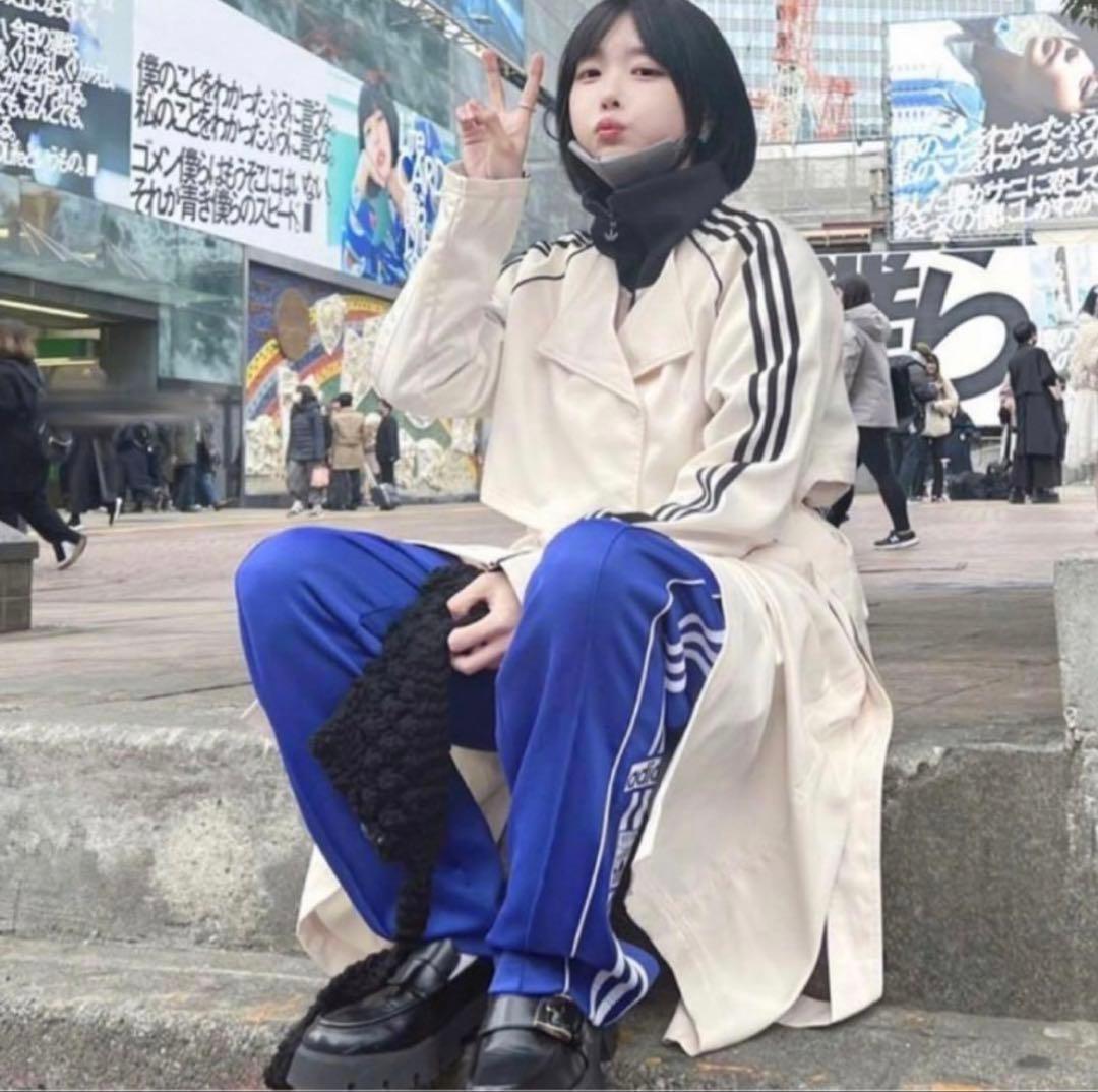 adidas 3way トレンチコート