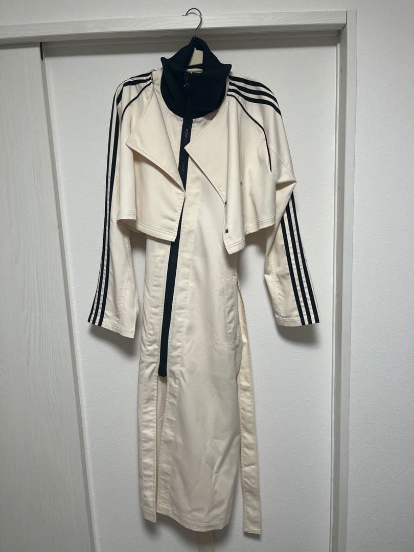 adidas 3way トレンチコート