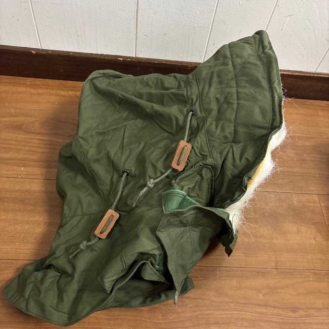 デッドストック　米軍　実物　80s M65 フィッシュテールパーカーフード　④