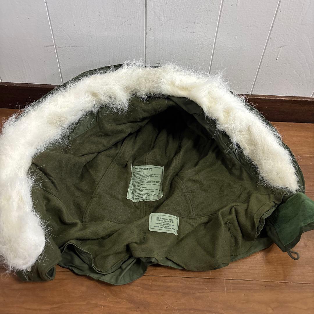 デッドストック　米軍　実物　80s M65 フィッシュテールパーカーフード　④