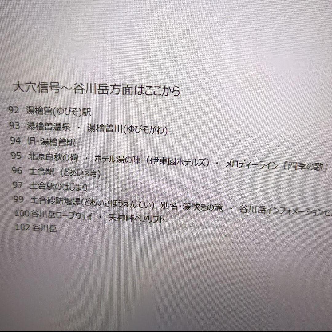 バスガイド　資料　教本　水上　みなかみ　猿ヶ京温泉　三国峠　群馬県