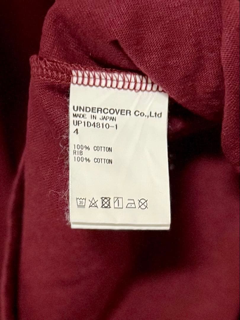 最終価格★UNDERCOVER オーバーサイズ 切替 Tシャツ