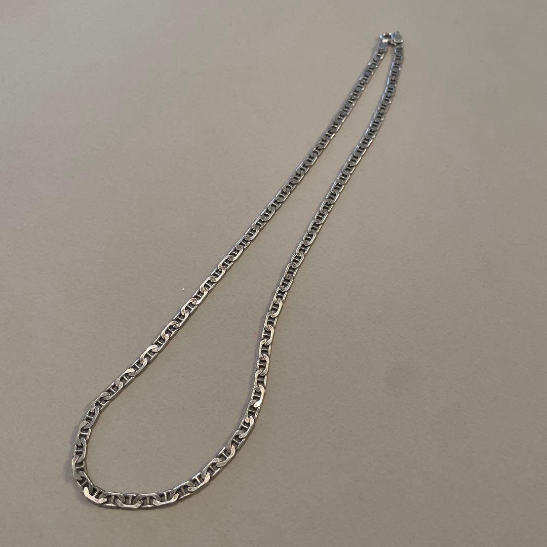 silver925 ビンテージネックレス　イタリアシルバー