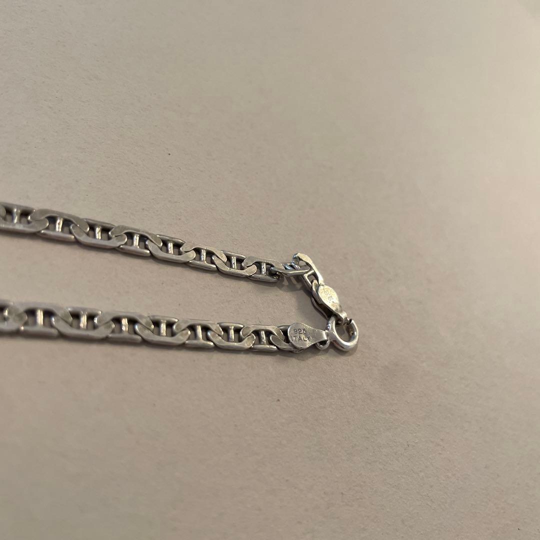 silver925 ビンテージネックレス　イタリアシルバー