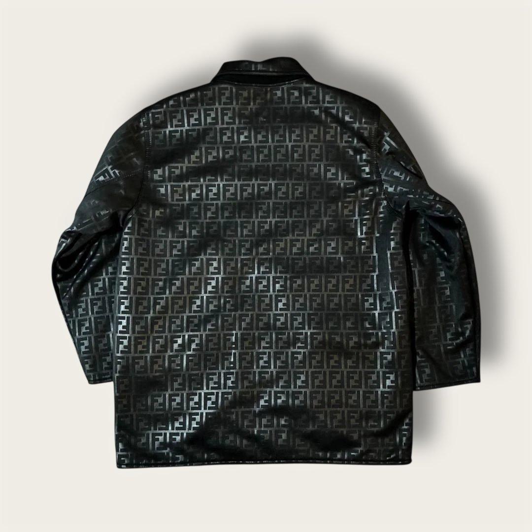 【希少】90s vintage FENDI ズッカ柄　リバーシブル　フェンディ