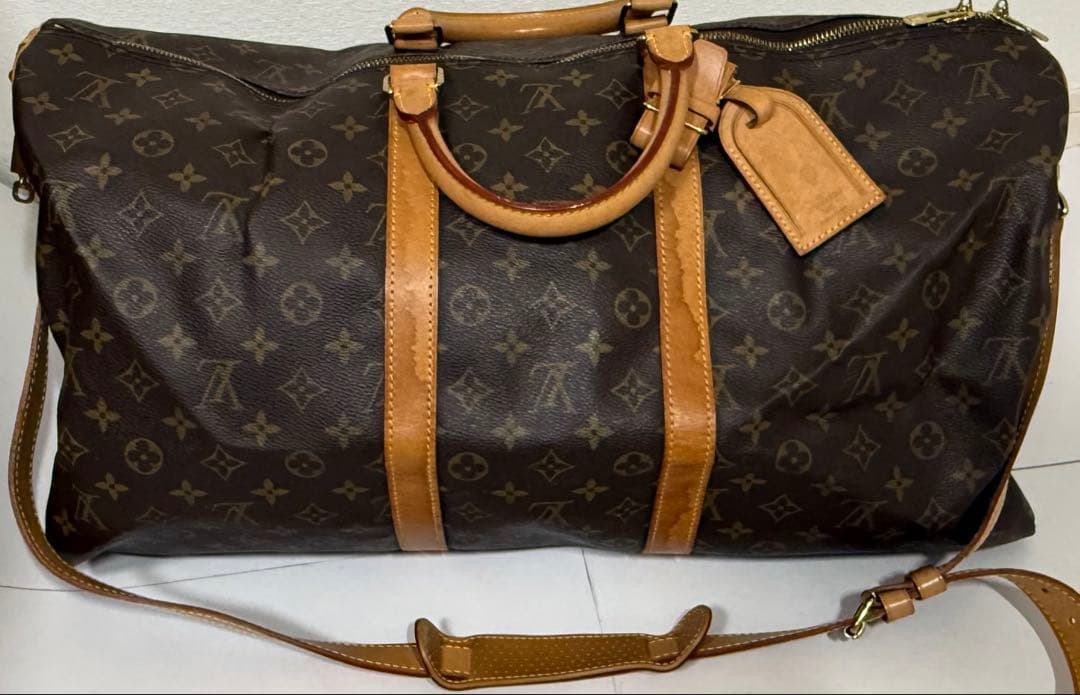 LOUIS VUITTON ルイヴィトン モノグラム キーポル 50ボストン