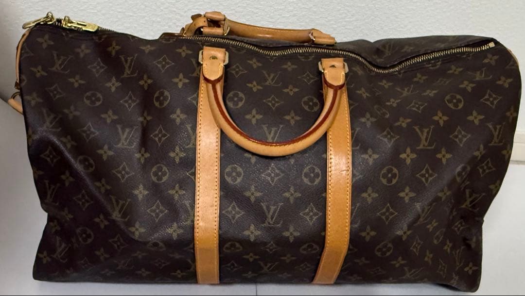 LOUIS VUITTON ルイヴィトン モノグラム キーポル 50ボストン