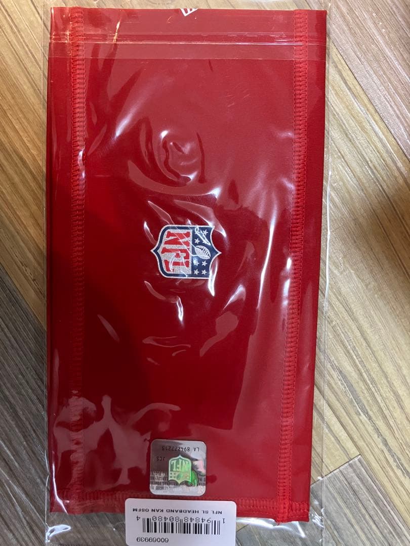 NFL NewEra ヘッドバンド カンザスシティ・チーフス 赤