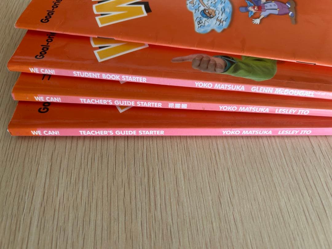 WE CAN! 英語教材フルセット 指導書CDカードポスター付