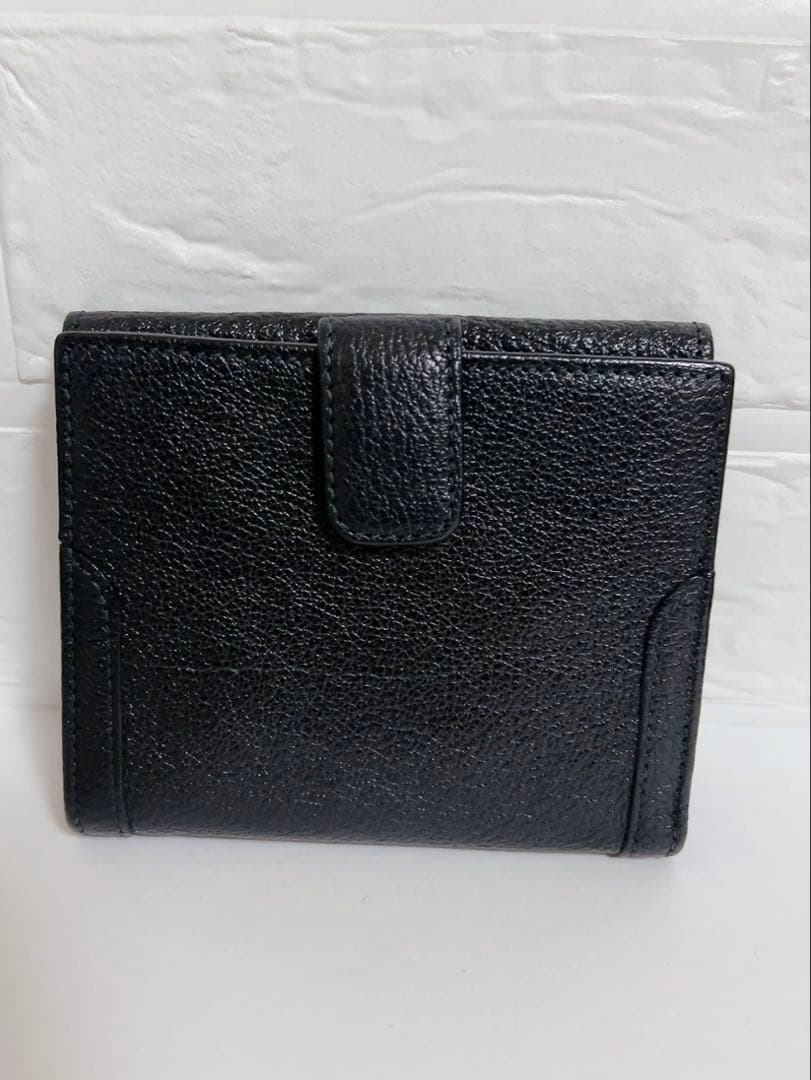 フェラガモ Ferragamo 折り財布　黒　ブラック