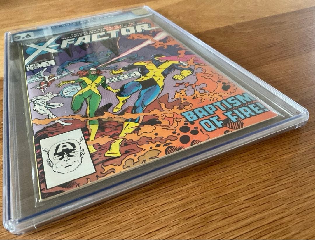 値下げ❗️X-factor #1 元X-men CGC 9.6 アメコミリーフ