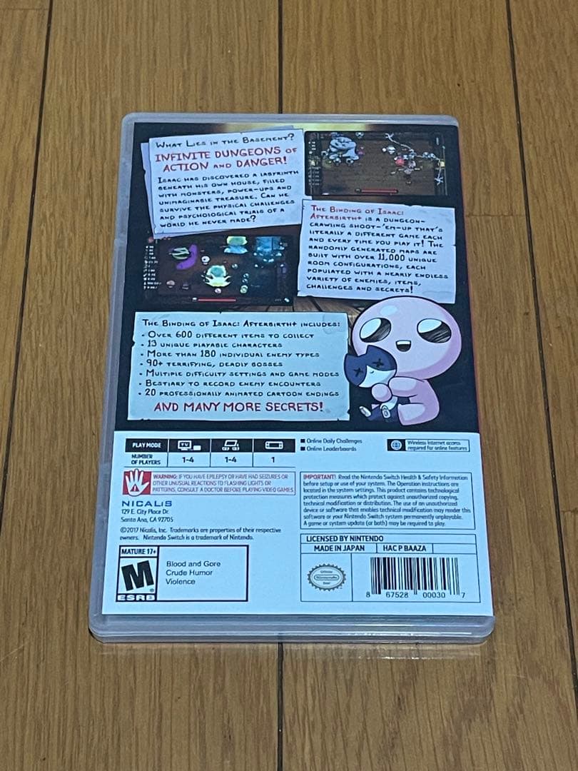 【北米版】The Binding of Isaac: Afterbirth+