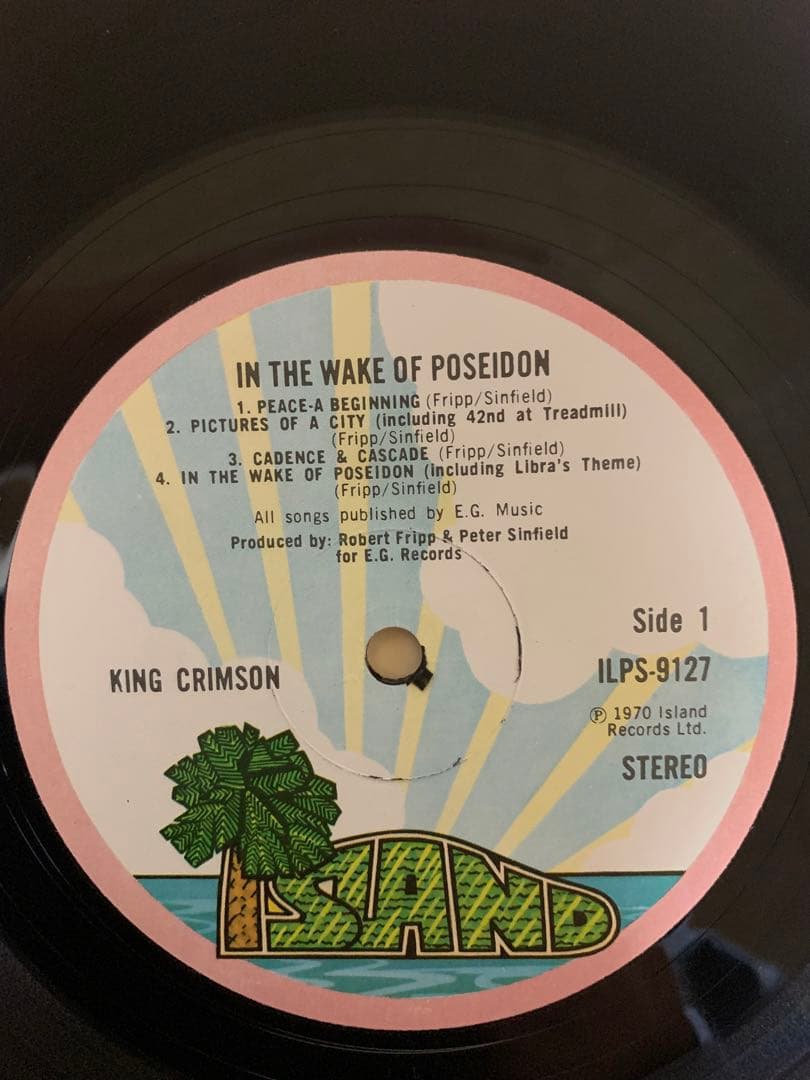 KINGCRIMSON 初期LP 6枚セット