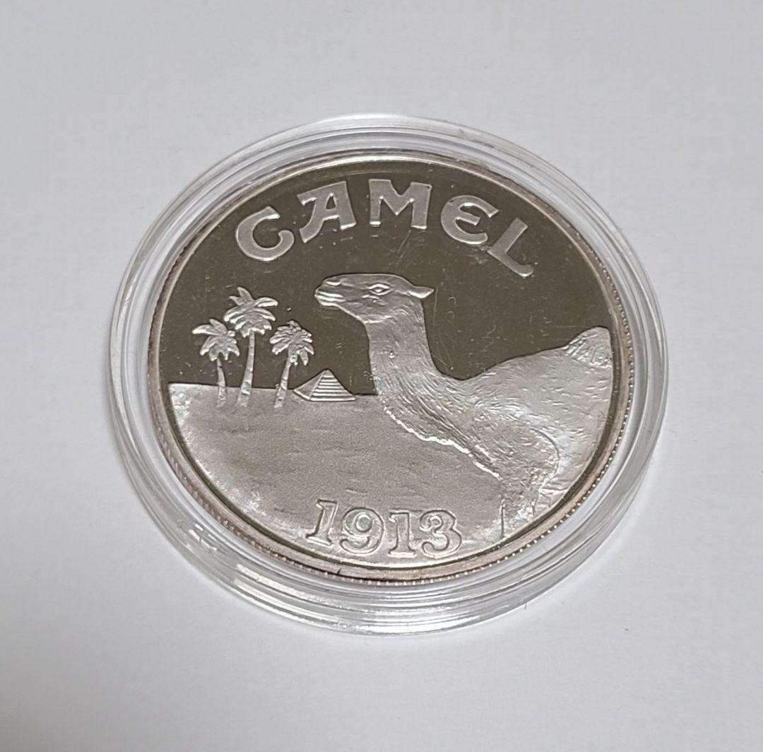 レア！ ジョー・キャメル 銀メダル 80周年 発売記念 CAMEL  銀貨