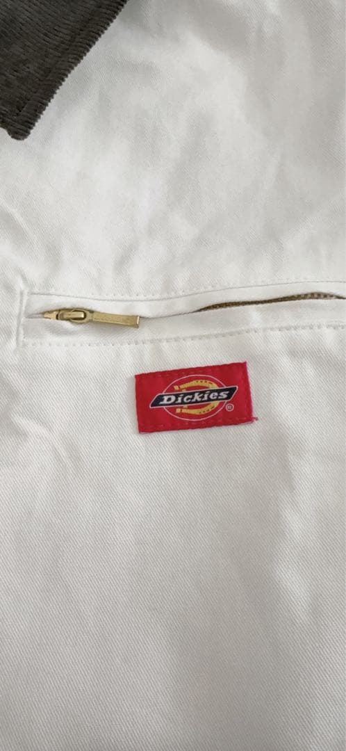 ディッキーズ　デトロイトジャケット　白