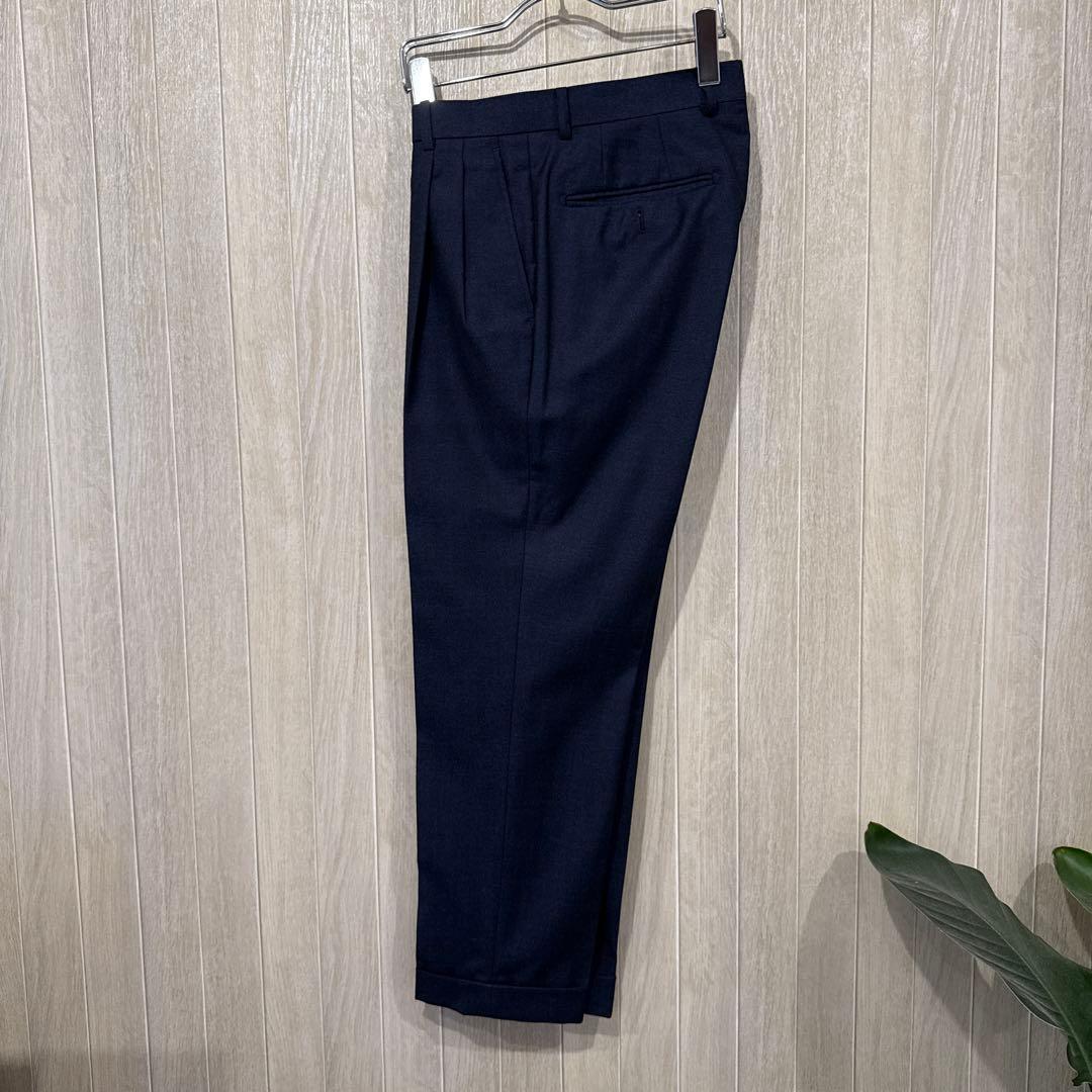 【定価10万】piacenza生地 ダブルブレストブレザー　スーツ　Sサイズ相当