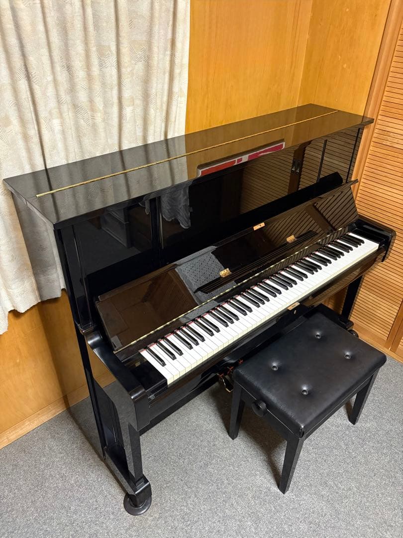 YAMAHA ピアノ UX-1 黒色 椅子付き