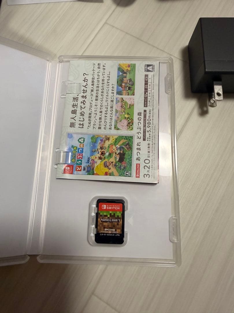 Nintendo Switch 本体 + マイクラ マイクロメモリー64G