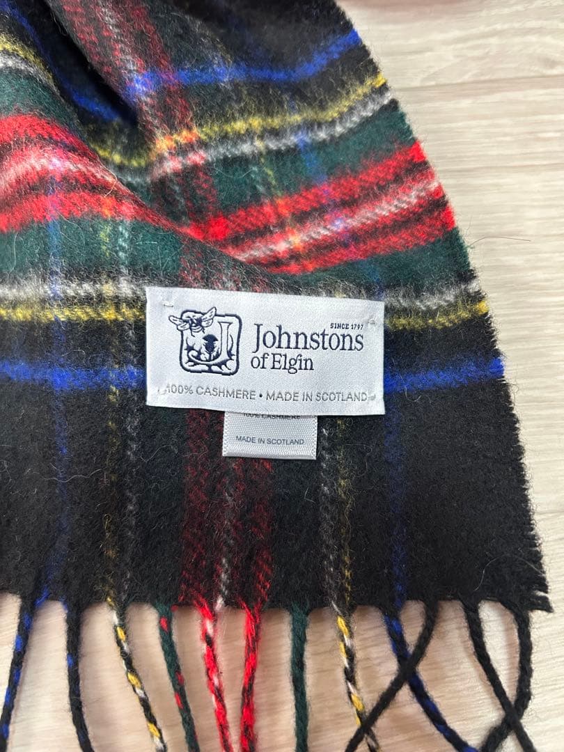 Johnstons of Elgin ジョンストンズ カシミヤ マフラー